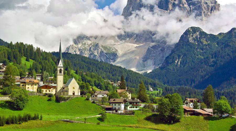 Najlepsze opcje wynajmu samochodów w Selva di Cadore